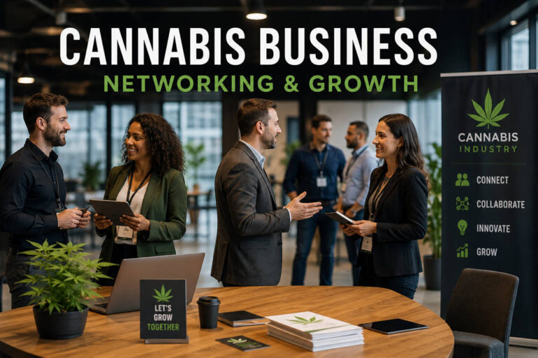 Cannabis business social network