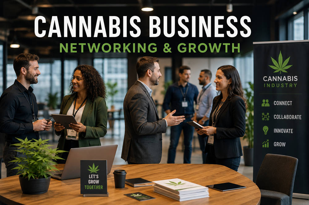 Cannabis business social network