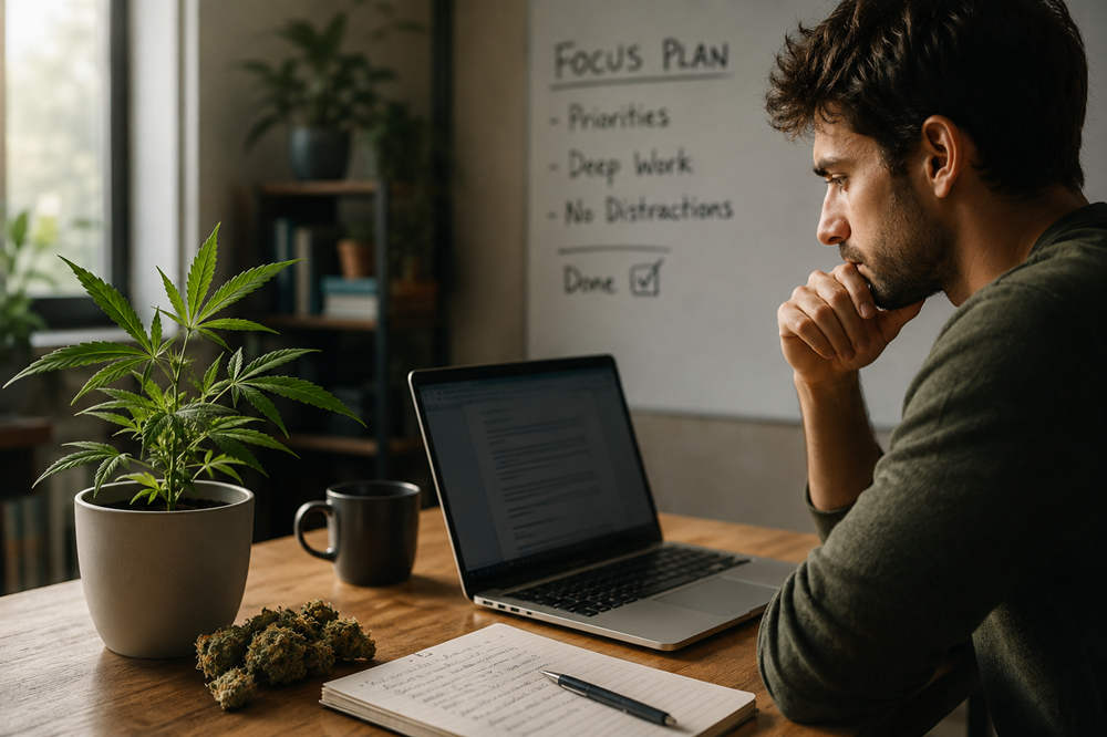 Cannabis for focus