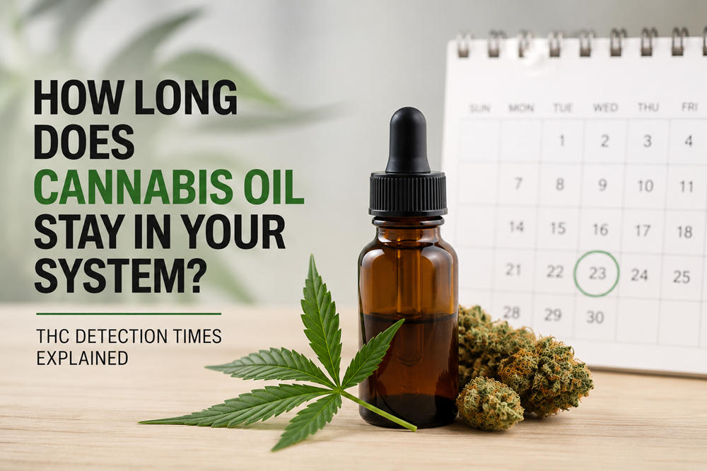 How long does cannabis oil stay in your system