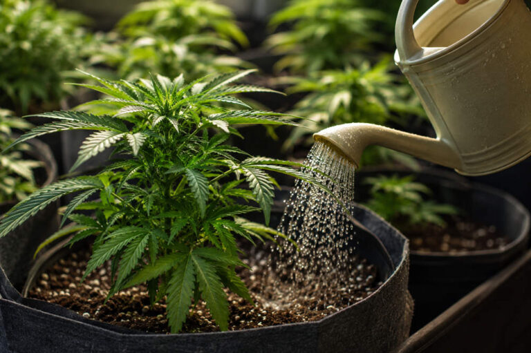 How often to water cannabis
