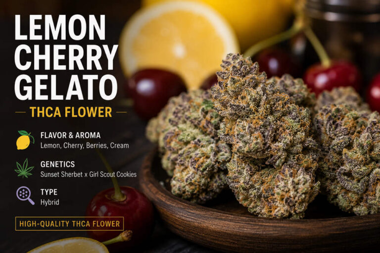 Lemon cherry gelato thca flower