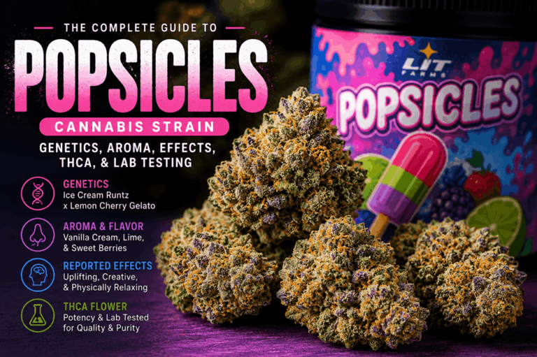 Popsicles strain genetics effects and thca