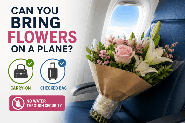 Can You Bring Flowers on a Plane