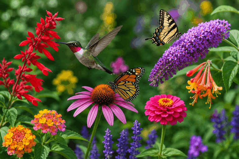 Flowers That Attract Hummingbirds and Butterflies