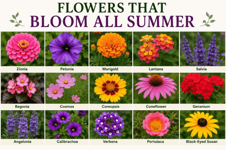 Flowers That Bloom All Summer