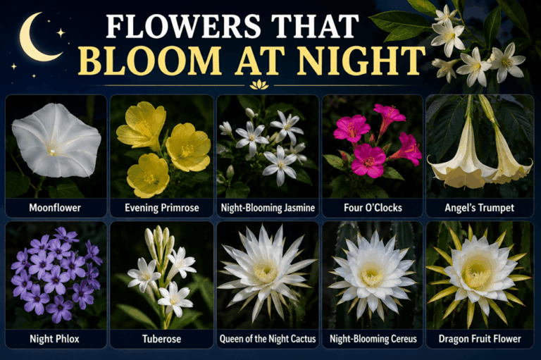 Flowers That Bloom at Night