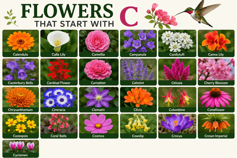 Flowers That Start With C