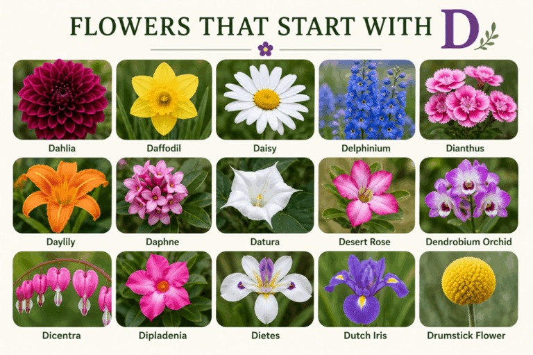 Flowers That Start With D