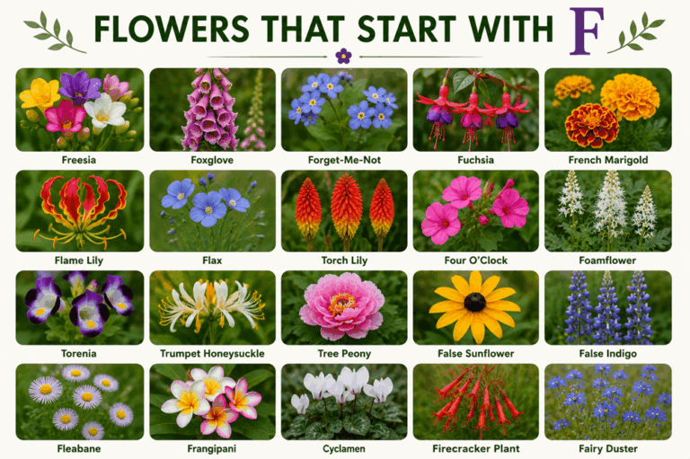 Flowers That Start With F