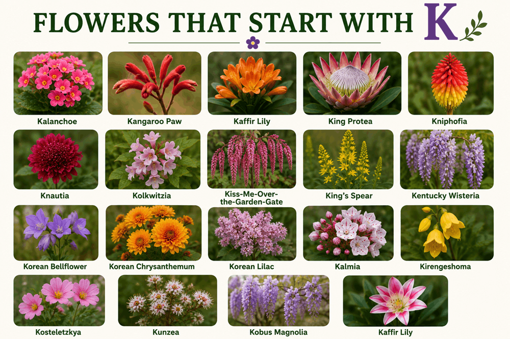 Flowers That Start With K