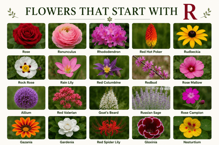 Flowers That Start With R