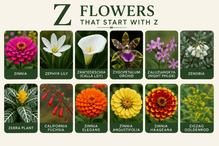 Flowers That Start With Z