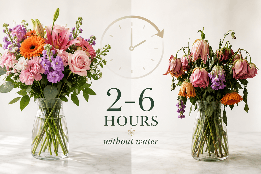How Long Can Flowers Go Without Water