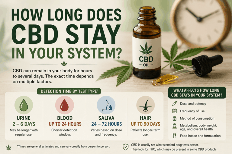 How Long Does CBD Stay in Your System