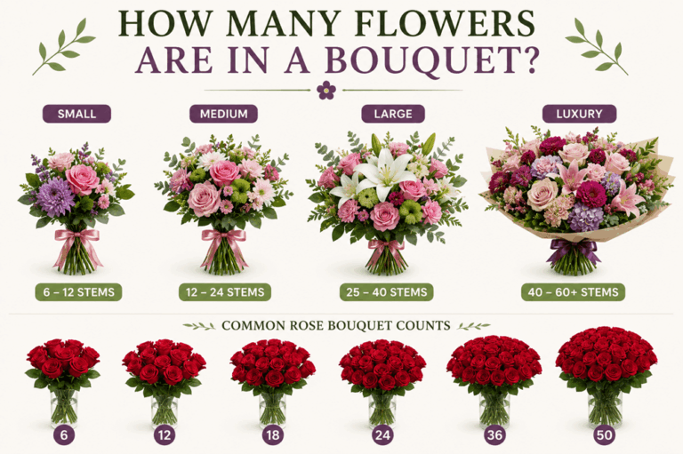 How Many Flowers Are in a Bouquet