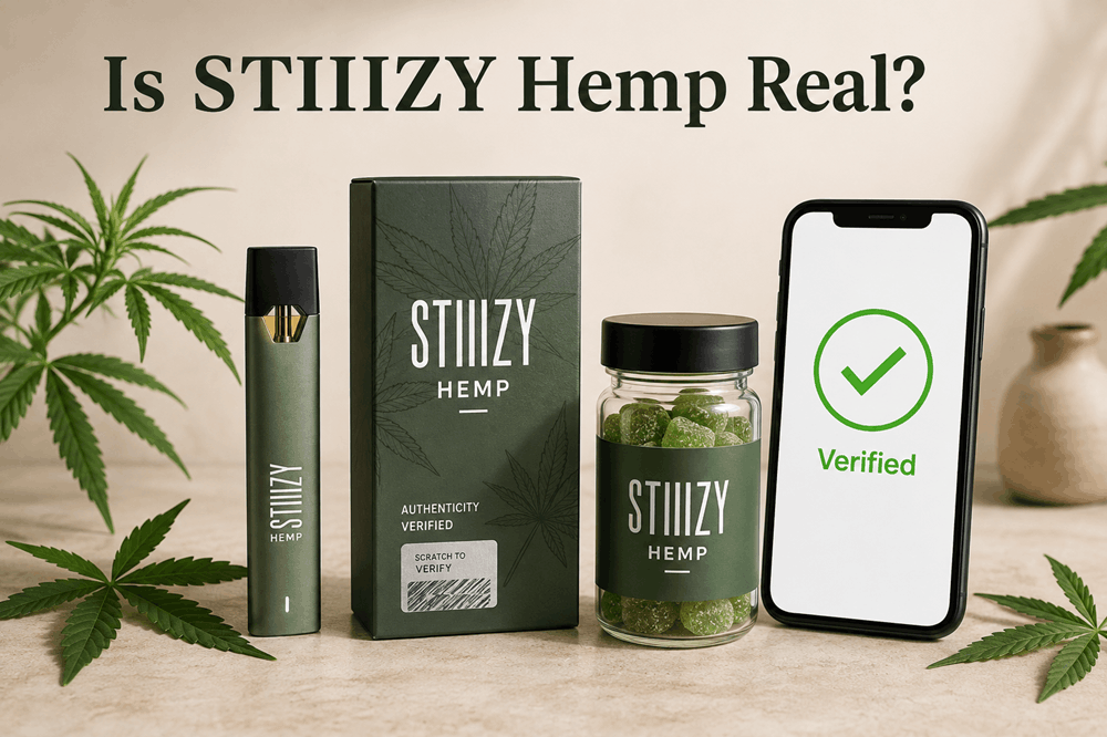 Is STIIIZY Hemp Real