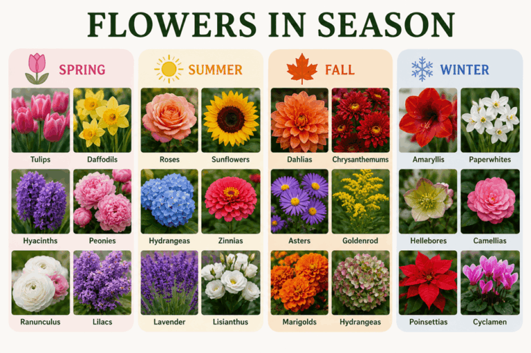 What Flowers Are in Season